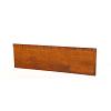 Kantopsluiting Single flex 300x27.7 cm corten