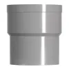 Pvc hwa 80 mm steekmof 1x lijmmof