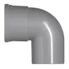 Pvc hwa 110 mm SN8 90 graden bocht 1x manchet