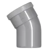 Pvc hwa 160 mm SN8 30 graden bocht 1x manchet
