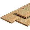 Grenen plank geïmpregneerd fijnbezaagd 2x20x400cm