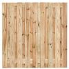 Grenen tuinscherm geïmpregneerd geschaafd 19 planks (17+2) 180x180cm