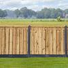 Tuinscherm Enschede, groen geïmpregneerd grenen, RVS-geschroefd, 21-planks (19+2) 180x130 cm