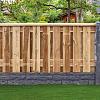 Tuinscherm Enschede, groen geïmpregneerd grenen, RVS-geschroefd, 21-planks (19+2) 180x90 cm