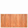 Hardhout tuinscherm geschaafd 21 planks (19+2) 90x180cm