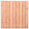 Tuinscherm Salzburg, douglas, RVS-geschroefd, 19-planks (17+2) 180x180 cm