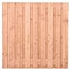 Tuinscherm Salzburg, douglas, RVS-geschroefd, 19-planks (17+2) 180x180 cm