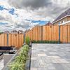 Tuinscherm Zwarte Woud, douglas, RVS-geschroefd, 21-planks (19+2) 180x180 cm