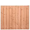 Tuinscherm Zwarte Woud, douglas, RVS-geschroefd, 21-planks (19+2) 180x150 cm