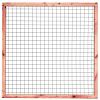 Gaaselement met kader 45x70/robuust - H180xB180cm douglas