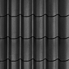 Dakpanprofielplaten mat zwart Set Bergen L Type 1-4 20.4m²