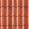 Dakpanprofielplaten terracotta Set DHZ Kapschuur Goor