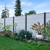 Berton©-motief-vulplaat wit/grijs H20xD3,5xL184 cm rotsmotief