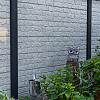 Berton©-motiefplaat smal wit/grijs H26xD3,5xL184 cm romeinsmotief