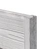 Berton©-motiefplaat smal wit/grijs H26xD3,5xL184 cm rabat-houtmotief