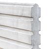 Beton-motiefplaat wit/grijs - H26xD4.8xL184cm Deens rabat