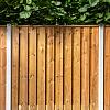 Berton©-paal IJssel wit/grijs, diamantkop 10x10x280 cm kabeldoorvoer