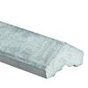 Beton-afdekkap wit/grijs diamantkop - 180cm