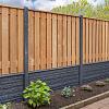 Berton©-motiefplaat smal antraciet H26xD3,5xL184 cm rotsmotief