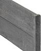 Berton©-motiefplaat smal antraciet H26xD3,5xL184 cm rabat-houtmotief