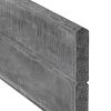 Berton©-motiefplaat smal antraciet H26xD3,5xL184 cm blokhutprofiel