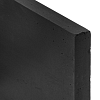 Berton©-onderplaat antraciet gecoat H24xD3,5xL200 cm