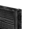 Beton-motiefplaat antraciet gecoat - H26xD3.5xL184cm rabat-houtmotief