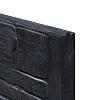 Beton-motiefplaat antraciet gecoat - H36xD3.5xL184cm nostalgiemotief