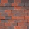 Halve BKK 10,5x10,5x8 cm Rood-zwart