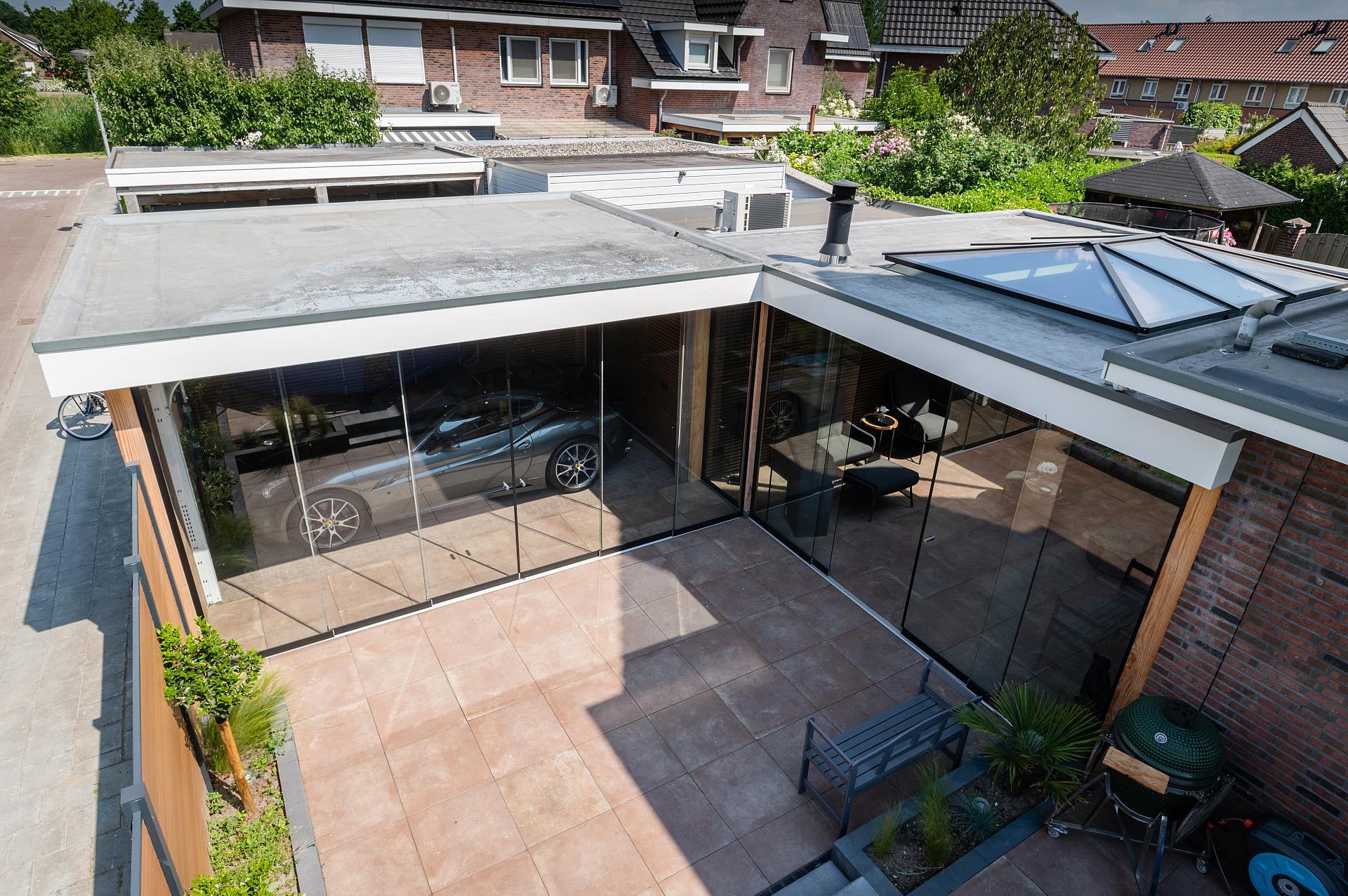 tuinkamer daklicht gameren hr 4984