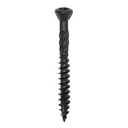 Woodies Potdekselschroef Ultimate Blackline 5.0x50/30 RVS zwart - 200 st.