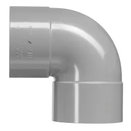 Pvc hwa 50mm Bocht 2X Manchet 90