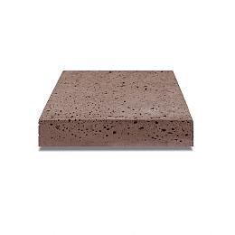 Oud Hollandse tegel zonder facet 20x20x5 Roodbruin