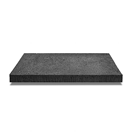 Oud Hollandse tegel zonder facet 60x40x5 Carbon