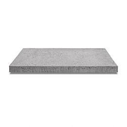 Oud Hollandse tegel zonder facet, gewapend  80x40x5 Grijs