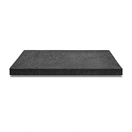 Oud Hollandse tegel zonder facet, gewapend  80x40x5 Carbon