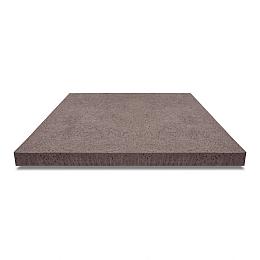 Oud Hollandse tegel zonder facet, gewapend  80x80x5 Taupe