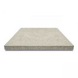 Oud Hollandse tegel zonder facet, gewapend  80x80x5 Crème