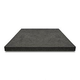 Oud Hollandse tegel zonder facet, gewapend  80x80x10 Carbon