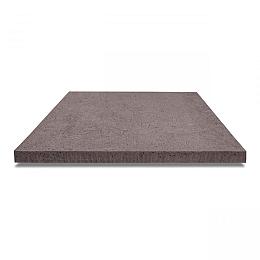Oud Hollandse tegel zonder facet, gewapend  100x100x8 Taupe