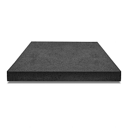 ArtiStone tegel zonder facet, gewapend  100x100x12 Carbon