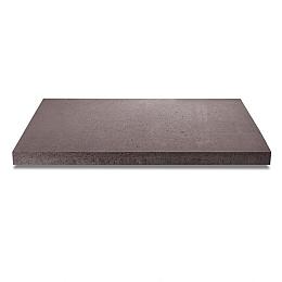 Oud Hollandse tegel zonder facet, gewapend  200x100x10 Taupe