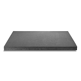 Oud Hollandse tegel zonder facet, gewapend  240x120x12 Antraciet