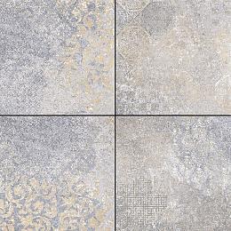 Cerasun Catania Decor Blue 60x60x4 cm