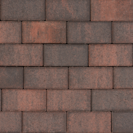Tremico Betonklinker (BKK) Rood/Zwart 7cm