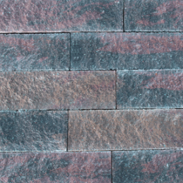 Wallblock Split 60x12x15 cm Oud bont