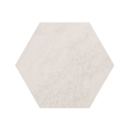 Staptegel Hexagons Ø60x52x2 Quarzite Bianca