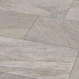 Keramische tegel Quartz Silver 40x80x3 cm