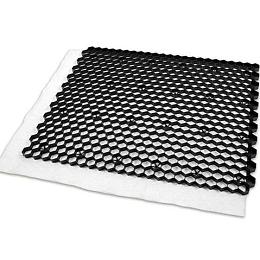 Grindplaat Zwart 80x120x3 cm | Met Worteldoek | HDPE
