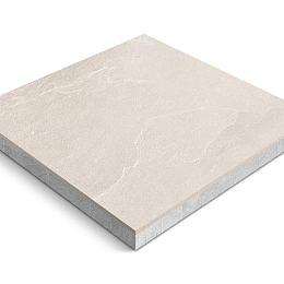 Keramische tegel op onderbeton | Ceradeco | 60x60x4 cm | Nordica Sand